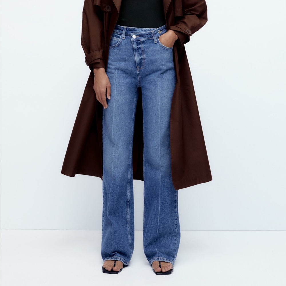 Zara Full Length Tailor Jeans